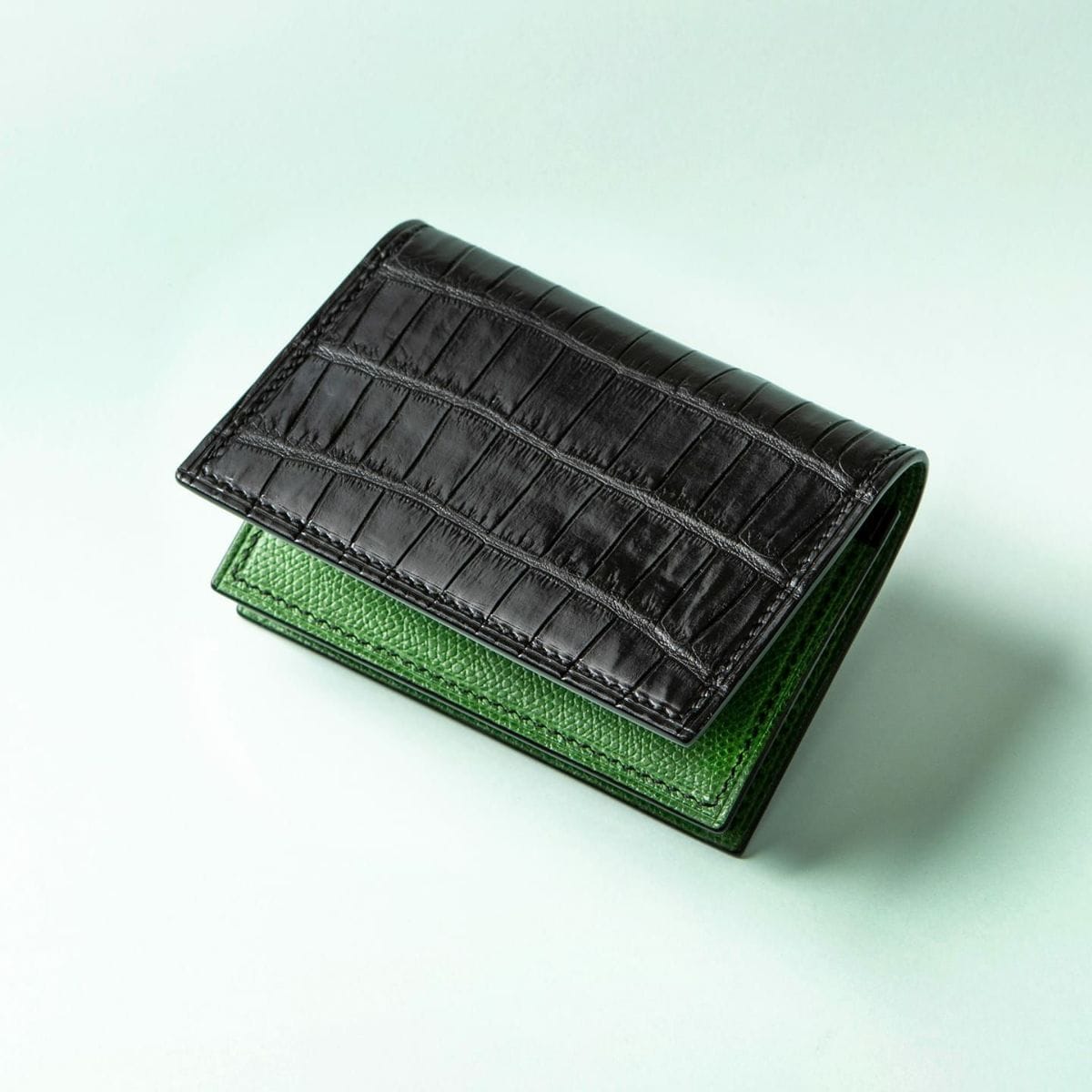 ohno lavoro in cuoio-ポロサス 名刺入れ